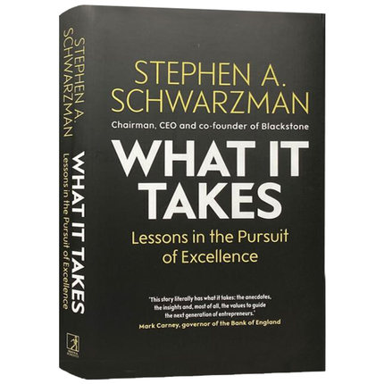 现货 英文原版 需要什么:追求卓越的课程 英版 what it takes