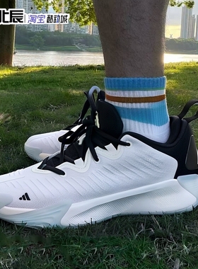 阿迪达斯INITIATION 男子缓震回弹团队款实战篮球鞋JP8013 JS0464