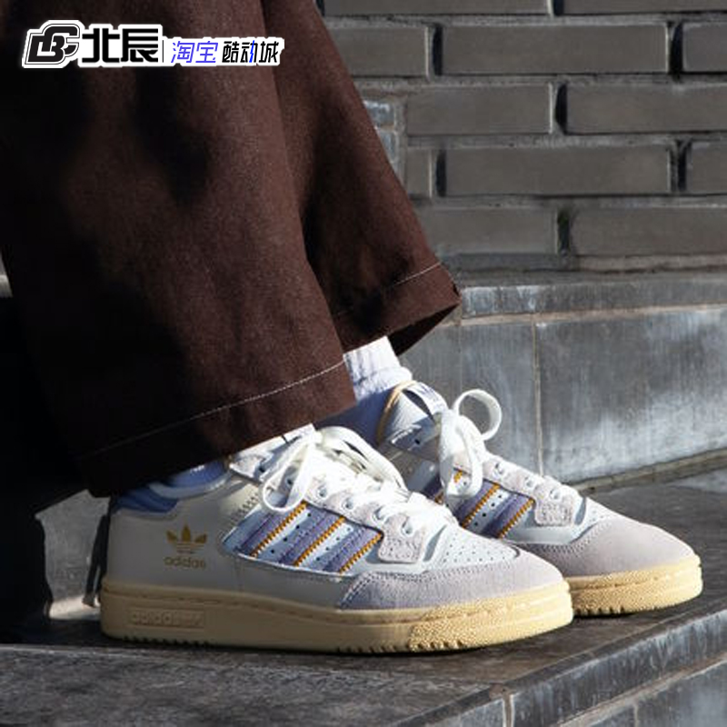 阿迪达斯篮球低帮复古情侣鞋板鞋
