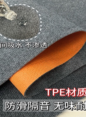 灰色地毯耐脏房间客厅卧室全铺商用办公室大面积满铺隔音整铺地垫