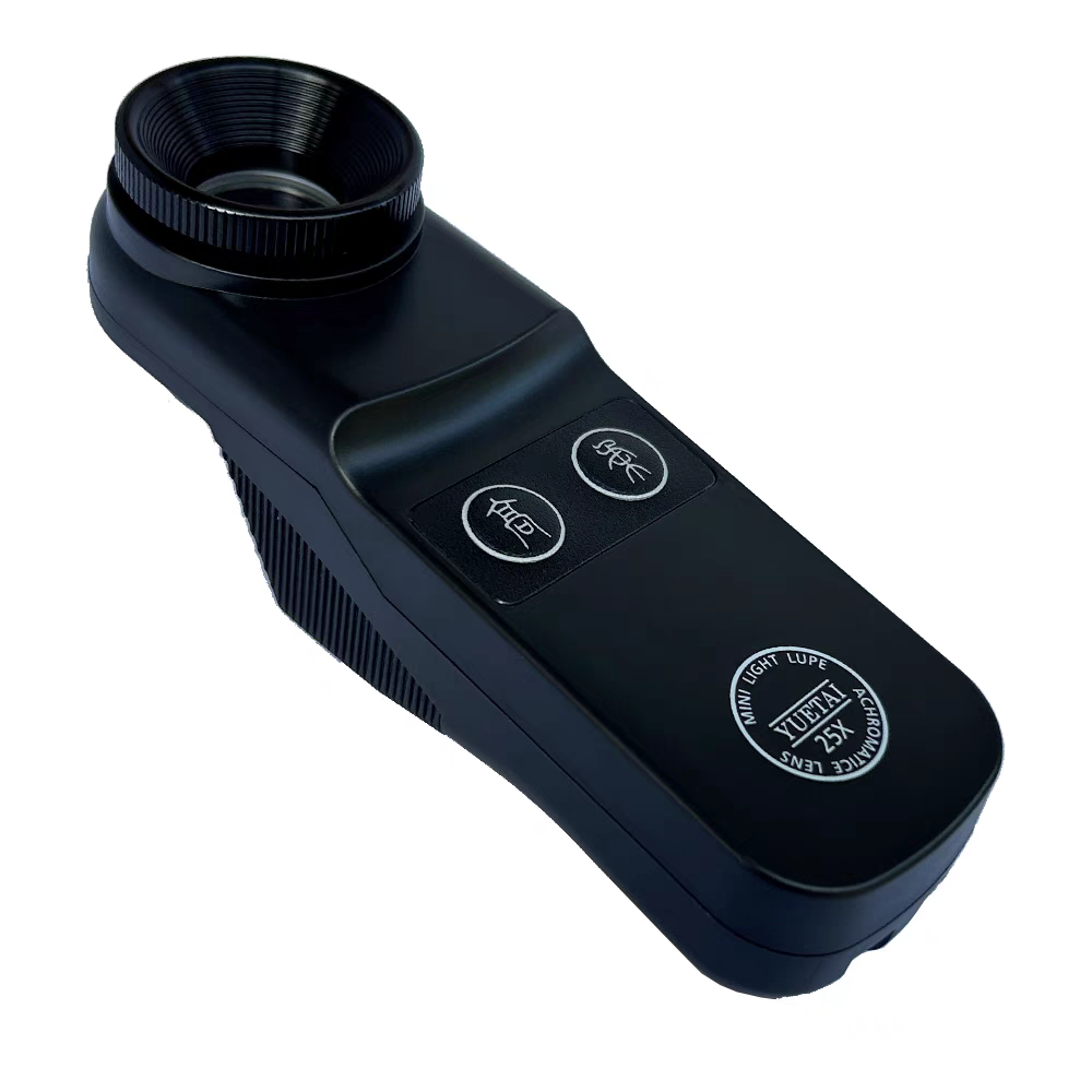 台湾裕台YUETAI25倍放大镜翡翠玉器瓷器银元珠宝鉴定工具双灯LED,文具电教/文化用品/商务用品,放大镜,淘宝优惠券,粉丝福利购,淘宝优惠卷