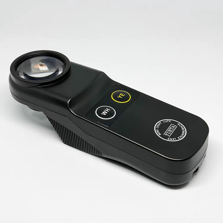 YUETAI裕台诸鉴放大镜15倍鉴定钱币高清镜带灯翡翠玉石YTS