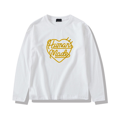 humanmade童装长袖纯棉T恤