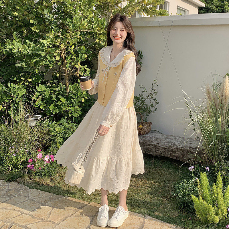 法式气质洋装套装女2026