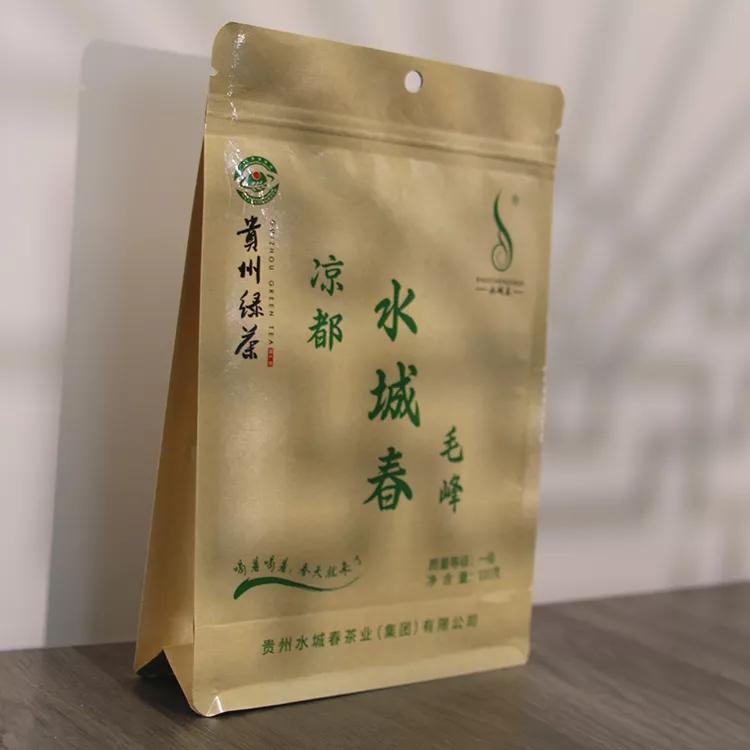 水城春之毛峰一级贵州六盘水特产水城春2022年新茶 茗茶100克袋装