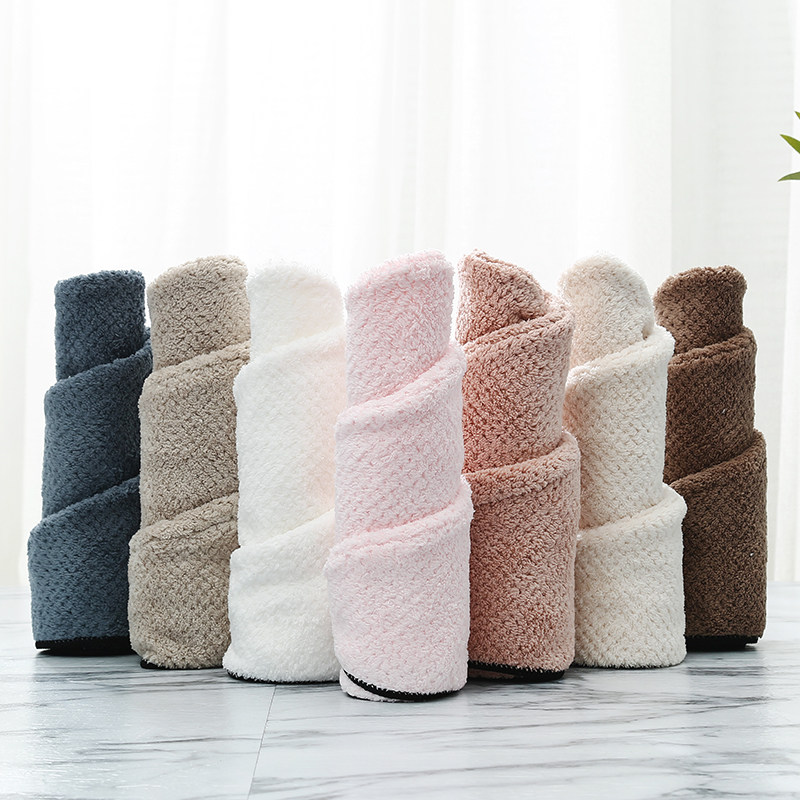 日式干发帽超强吸水速干毛巾浴帽