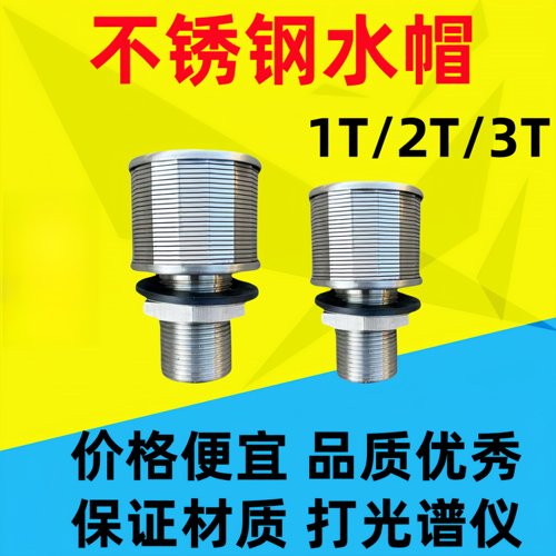 304不锈钢水帽316L绕丝筛管中排进出水装置水处理布水器混床树脂