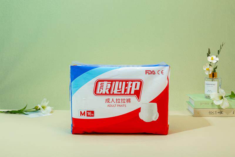 米兜熊成人拉拉裤康必护超大吸量老人尿不湿产妇用mlxl一箱四包