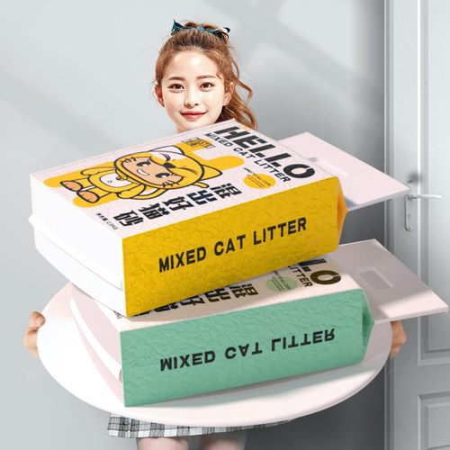 除臭可冲马桶豆腐膨润土猫砂