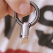 袖 珍拆快递小刀迷你小号锋利随身折叠刀钥匙扣胶囊子弹便携多功能