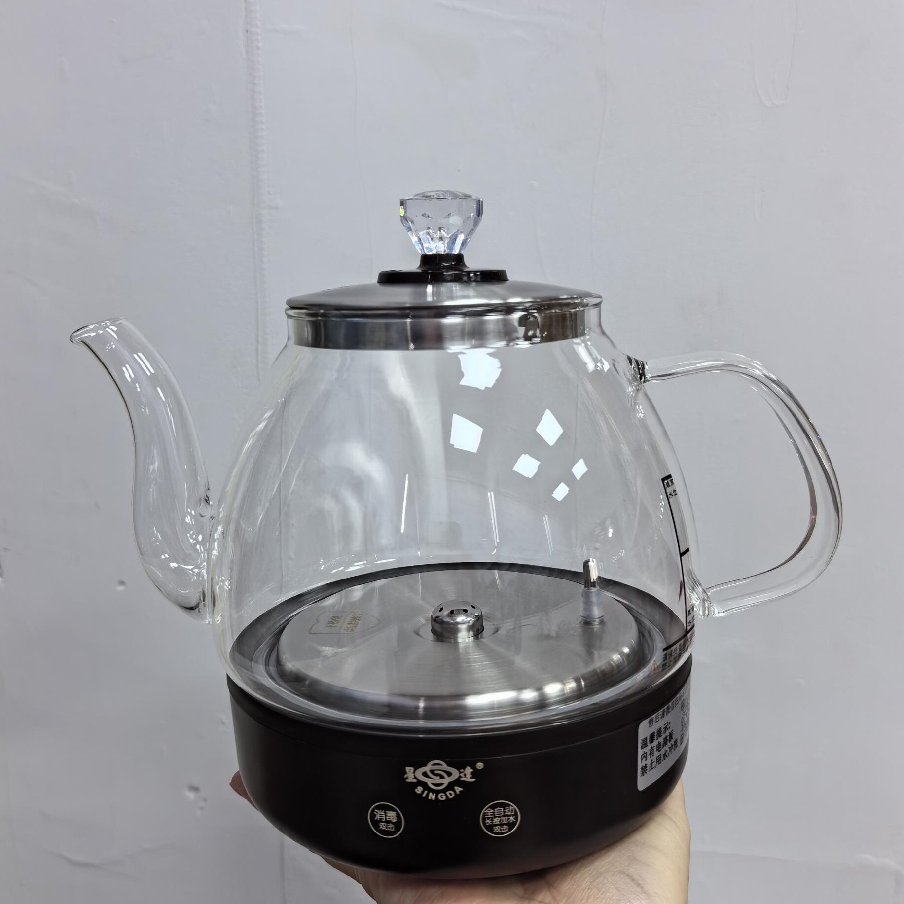 星达底部按键底部上水壶B32货号01A专用通用水壶