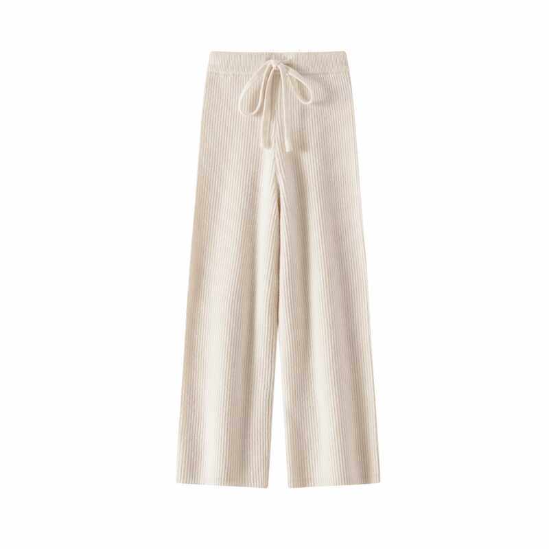 儿童羊绒阔腿裤针织毛线直筒高腰长裤子垂坠感显瘦羊毛裤女童外穿,童装/婴儿装/亲子装,裤子,淘宝优惠券,粉丝福利购,淘宝优惠卷