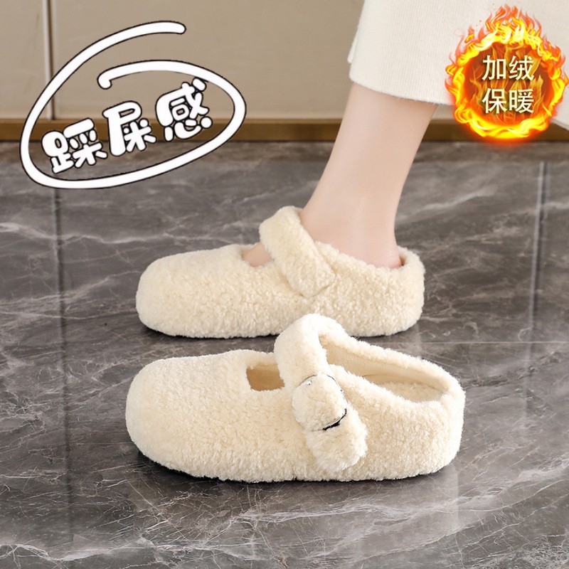 软底保暖包头孕妇棉拖鞋女34