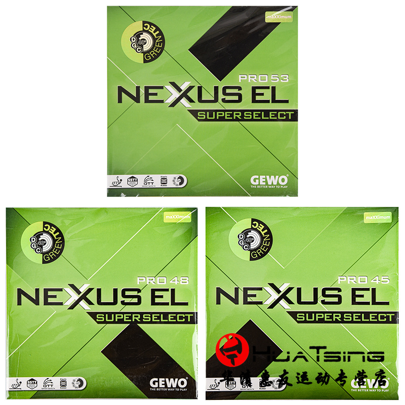 GEWO捷沃毒液反胶乒乓球套胶