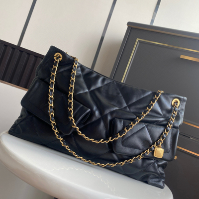 2025新款小香风菱格链条包斜挎包真皮时尚潮流行百搭单肩包女