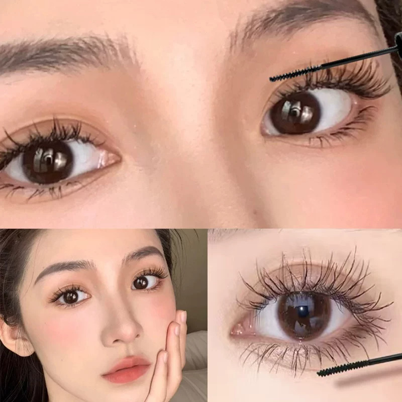 李佳琪推荐爆款睫毛膏防水纤长卷翘浓密打底彩色不晕染女极细刷头