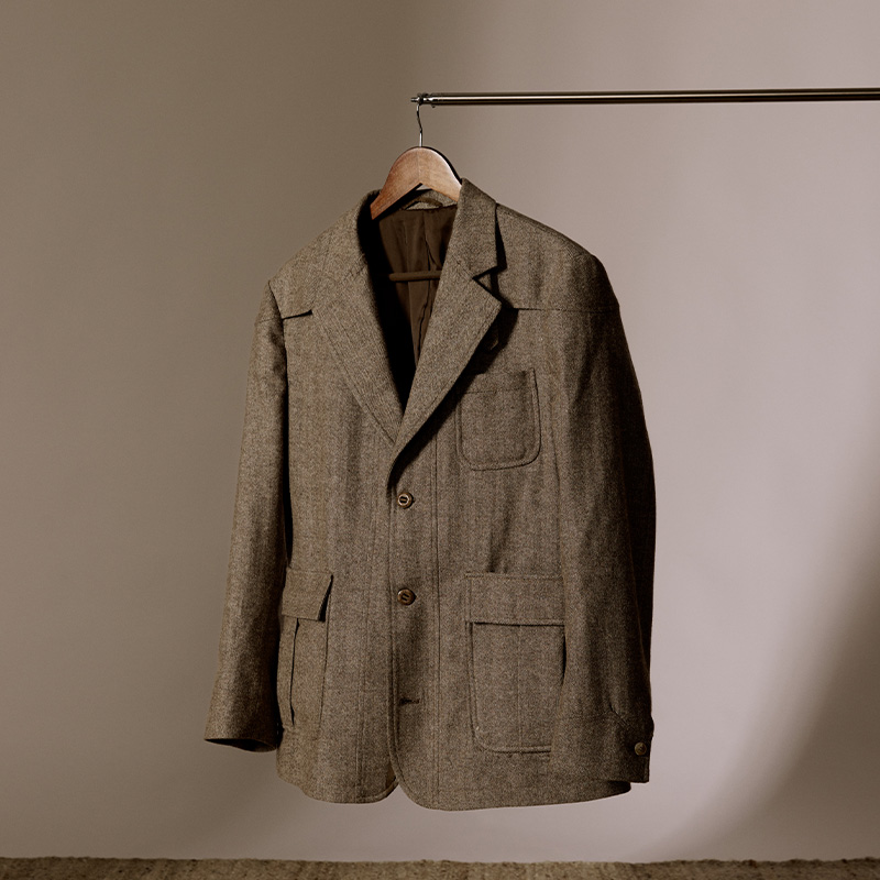 平圆方中50%羊毛骑行套装西服秋