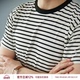 海魂衫 条纹T恤海魂衫 短袖 平圆方中 四季 打底百搭休闲情侣