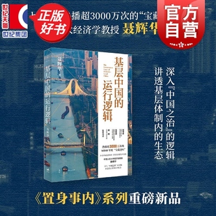 基层中国的运行逻辑 B站宝藏up主人大教授聂辉华著置身事内系列深入中国之治逻辑讲透基层体制内生态世纪文景中国经济正版图书籍