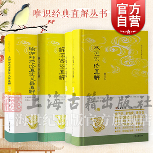 成唯识论直解/解深密经直解/瑜伽师地论真实义品直解 唯识经典直解丛书上海古籍出版社