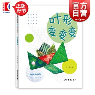 王瑜著少年儿童出版 生命世界萌动自然系列④ 社2024年上海市重点科普图画书上海自然博物馆联手打造 多样 叶形变变变