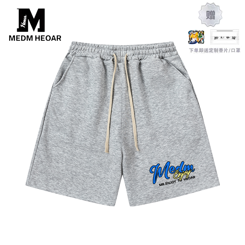 MEDM夏季短裤男女休闲美式五分裤