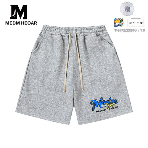 MEDM夏季短裤男女休闲美式五分裤