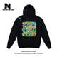 MEDM 蝶园漫步拉链连帽卫衣男女国潮外套 Newmasus联名款 HEOAR
