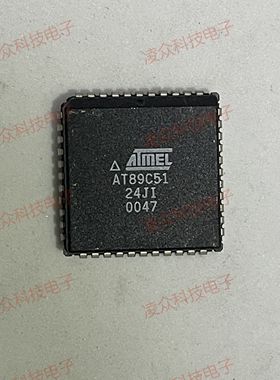AT89C51-24JI AT89C51CC01CA-UM 封装PLCC44 原装芯片 全新IC