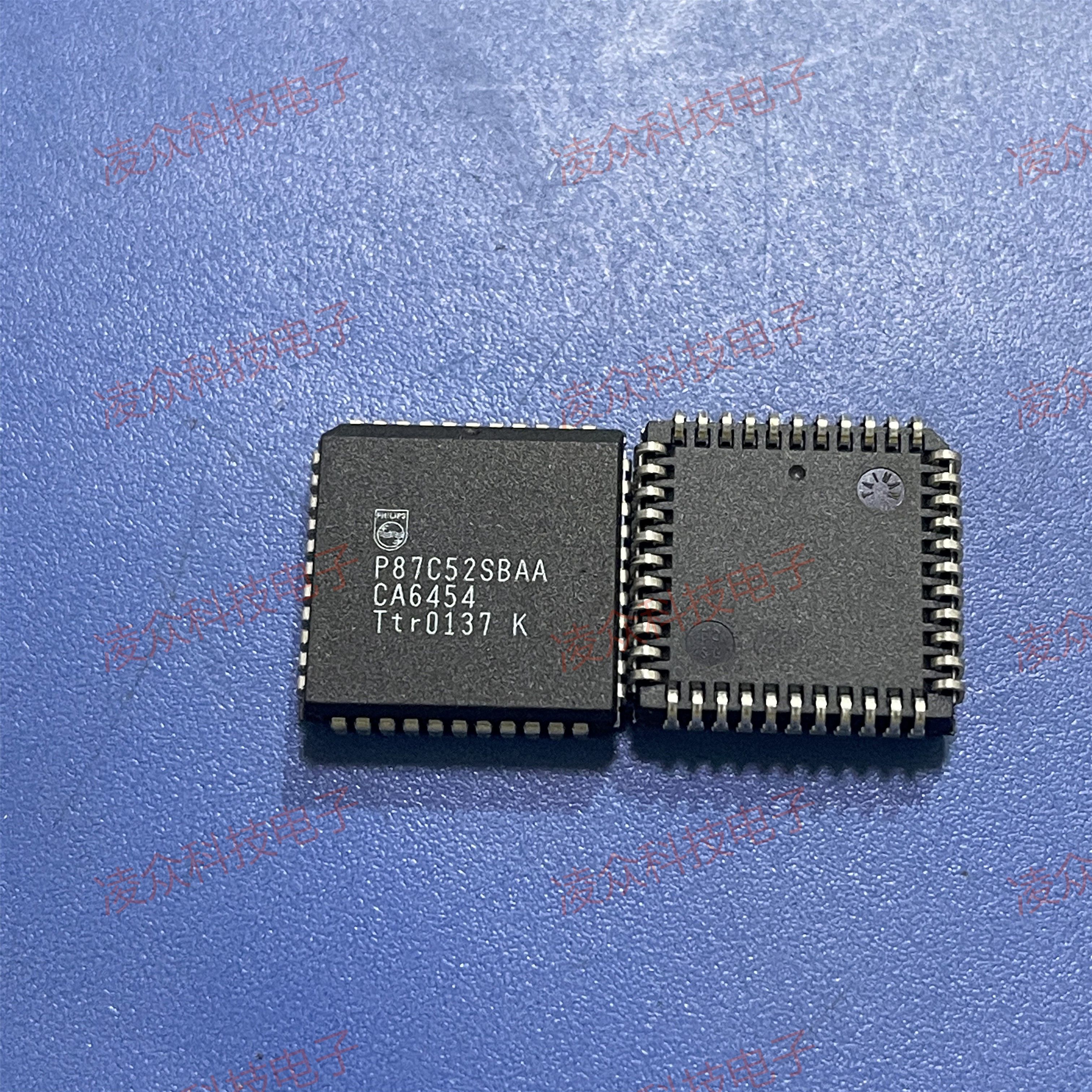 P87C52SBAA P87C52SFAA P87C52UBAA 封装PLCC44 原装原厂芯片