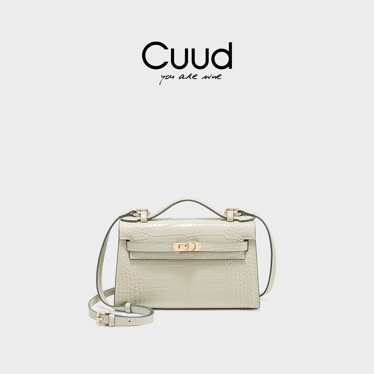 【专柜】高级感鳄鱼纹腋下包休闲百搭ins风凯莉包单肩斜挎包,箱包皮具/热销女包/男包,通用款女包,淘宝优惠券,粉丝福利购,淘宝优惠卷