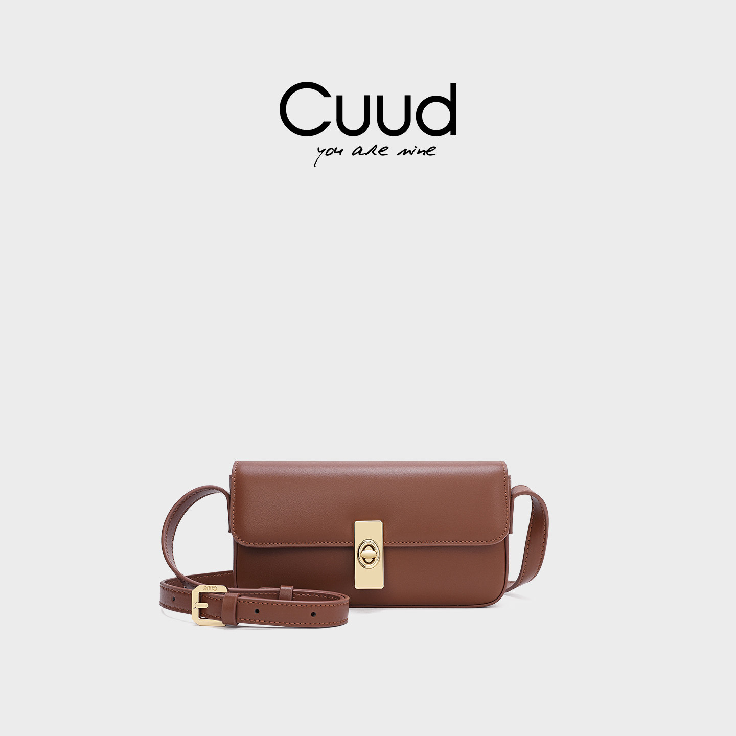 【专柜】Cuud复古法棍小方包轻奢艺术高级感时尚休闲通勤斜挎单,箱包皮具/热销女包/男包,小方包,淘宝优惠券,粉丝福利购,淘宝优惠卷