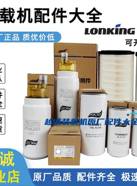 龙工855N装载机863保养滤芯50NC铲车856电喷柴机滤精粗滤空滤原厂