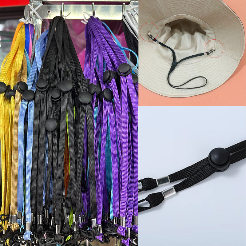 黑白灰三色防风绳草帽专用渔夫帽固定带帽绳防掉帽子带子抽绳绑带,服饰配件/皮带/帽子/围巾,其他配件,淘宝优惠券,粉丝福利购,淘宝优惠卷