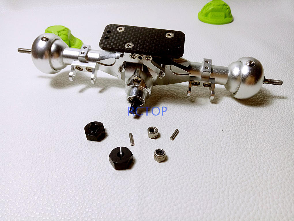 全金属CNC精加工高仿真车桥  攀爬车桥 SCX10

带差速前后桥

适用：SCX10车架，90021 90022 90028等车