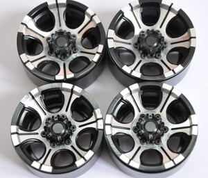 1.9寸金属轮毂 攀爬金属锁胎轮毂 AXIAL SCX10/CC01/D90 清仓 1个