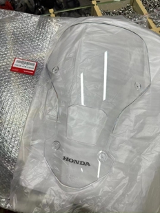 全新原装17-19年非洲双缸CRF1000欧版加高挡风透明风挡前导流板