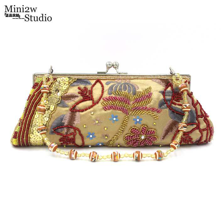 2022民族风手工刺绣工艺晚宴包绣花手拿礼服包宴会包斜挎包旗袍包在类目 箱包皮具/热销女包/男包, 女士包袋中 - 来自Buy2taobao.com提供专业的淘宝代购服务
