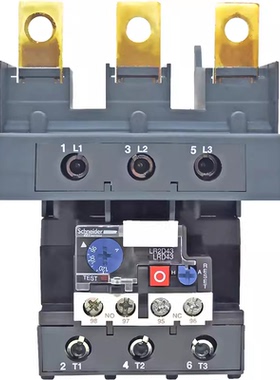 热过载保护器Telemecanique LR2-D43 95-120A LRD43 67C热继电器