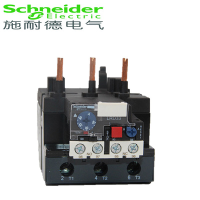 原装正品 施耐德电气 TeSys D系列 热过载继电器LRD33 电流30-40A