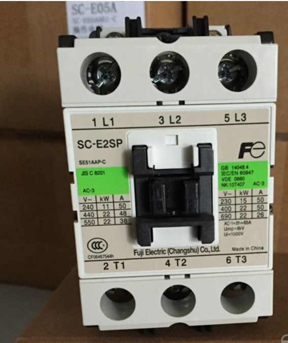 原装正品富士抱闸电梯交流接触器 SC-E2SP SE51AAP-C AC110V 220V