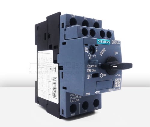 原装正品西门子马达保护电动机断路器3RV6011-1JA15 130 A 7-10A