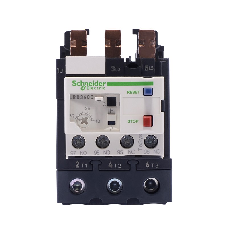 正品 施耐德热过载继电器LRD34 30-40A 配LC1D交流接触器 现货