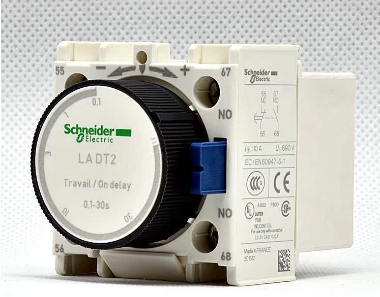 原装正品 施耐德接触器时间辅助触头 LADT2 LADT0 延时器