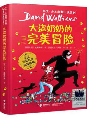 大盗奶奶的完美冒险 正版大卫·威廉姆斯著大卫少年幽默小说系列经典儿童文学故事书小学生三四年级课外书非注音版接力出版社kq52