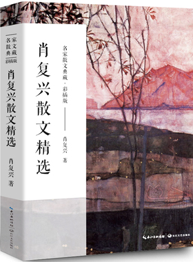 肖复兴散文精选正版散文集名家散文典藏收录那片绿绿的爬山虎手绘插图现当代文学散文精选集名家作品长江文艺出版社