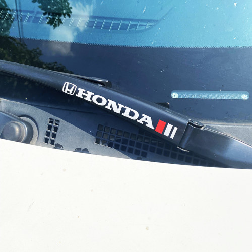 汽车雨刮贴纸镭射七彩反光车贴