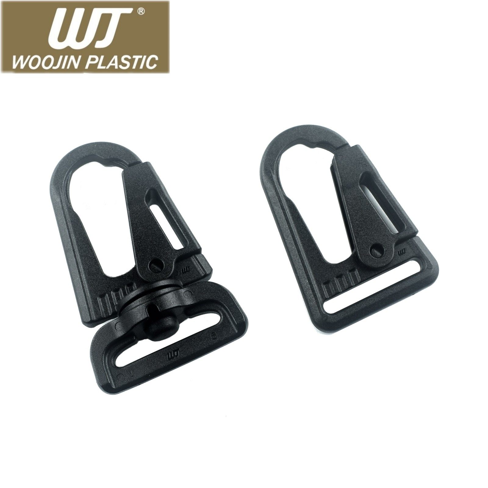WOOJIN扣具 Swivel Tactical Hook 可旋转勾扣 战术鹰嘴扣 挂钩