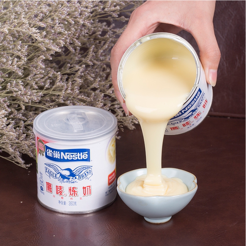 雀巢鹰唛炼奶350g原味面包甜点