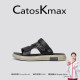 一字拖防滑透气外穿休闲凉鞋 新款 男2026夏季 美国CatosKmax凉拖鞋